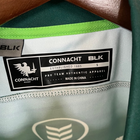 Authentic Connacht Rugby Jersey Mens Green Size S - Picture 3 of 3